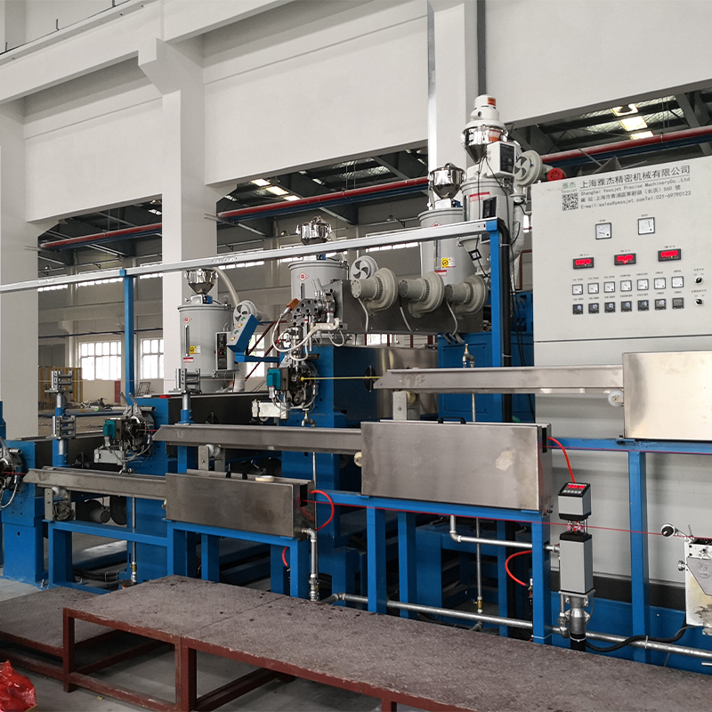 Extrusora de cable UPVC de PVC PE duradera de alta velocidad