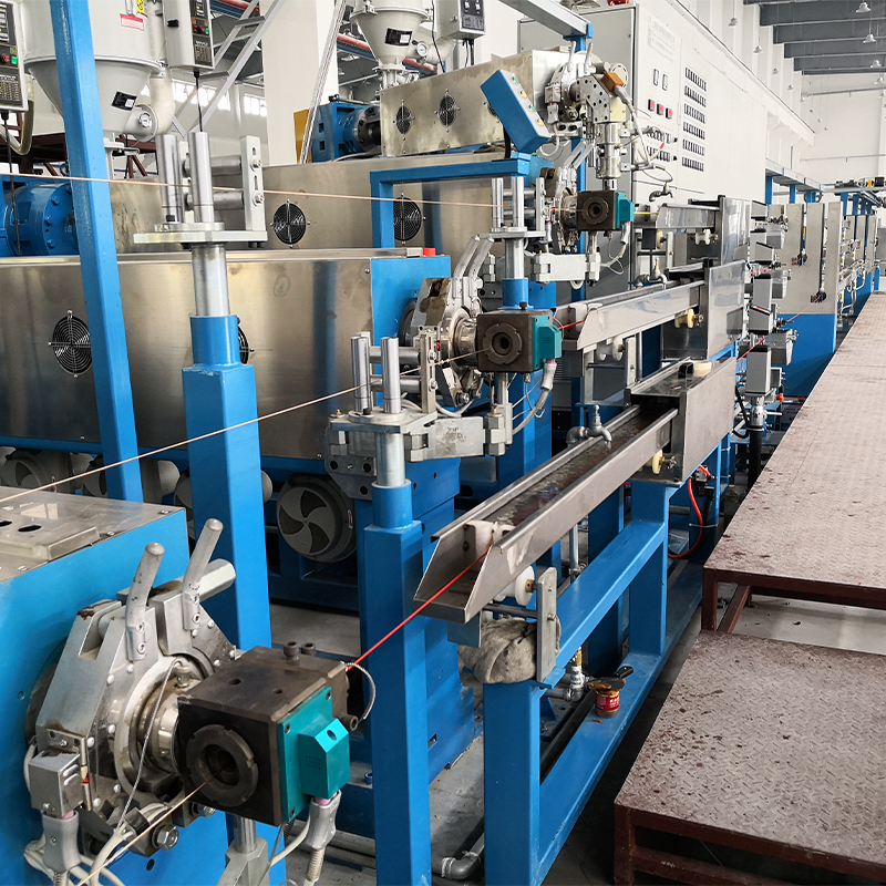 Extrusora de cable de PVC PE de alto rendimiento totalmente automática